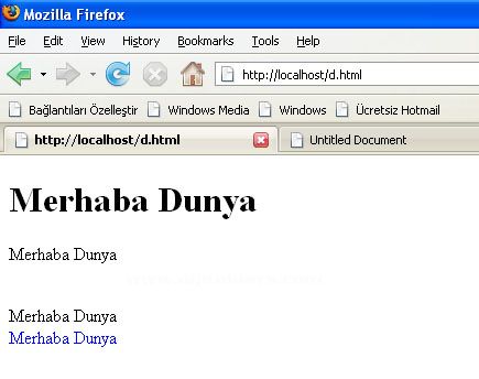Javascriptin Html Sayfa İ&ccedil;erisine Yazılma Şekilleri